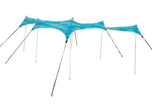 Neso Party Tent - Lightweight and Portable Canopy Tent - Easy Setup for Family Outings On and Off The Beach - Patented Reinforced Corners - UPF 50+ Sun Protection - 8ft Tall, 11 x 22ft