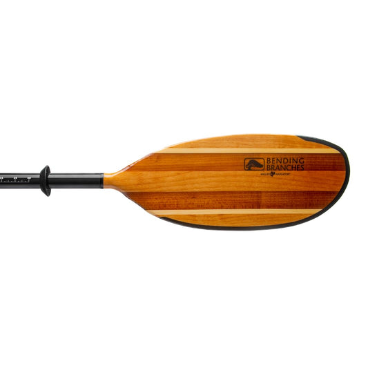Bending Branches Angler Navigator Versa-Lok™ Kayak Paddle, Durable Wood for Moder-Day Kayaker, Wooden Blade with Rockgard® Tip Protection, 100% Carbon Shaft, Lightweight
