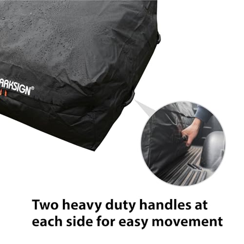 Truck Bed Bag with Cargo Net, 100% Waterproof Truck Cargo Bag Fits Any Truck Size with 4 Handles, 26 Cubic Feet (51''x40''x22'', Patent Pending)