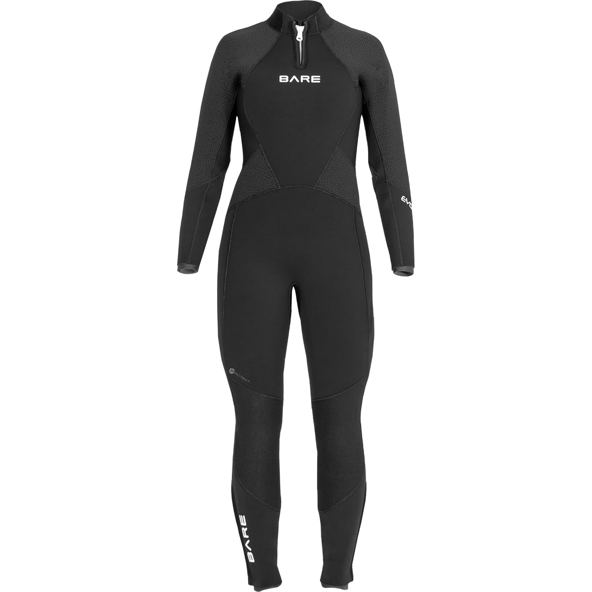 BARE 7MM Evoke Women's Wetsuit | Warmest Women's Wetsuit Within BARE Lineup | Full Stretch Neoprene Combined with a Unique Graphene Omnired Fabric | Comfortable | Great for Scuba Diving