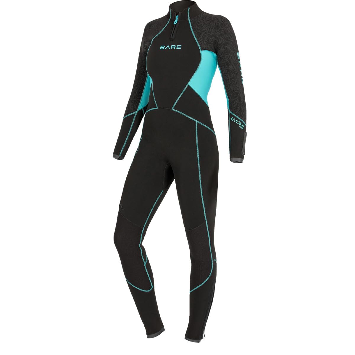 BARE 7MM Evoke Women's Wetsuit | Warmest Women's Wetsuit Within BARE Lineup | Full Stretch Neoprene Combined with a Unique Graphene Omnired Fabric | Comfortable | Great for Scuba Diving