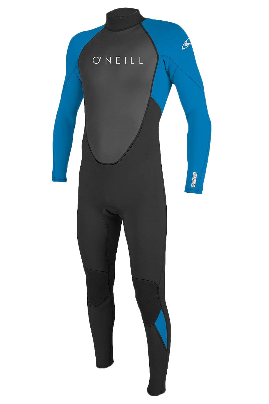 O'Neill Men's Reactor-2 3:2mm Back Zip Full Wetsuit, Lightweight Warmth and Flexibility for All Water Activities