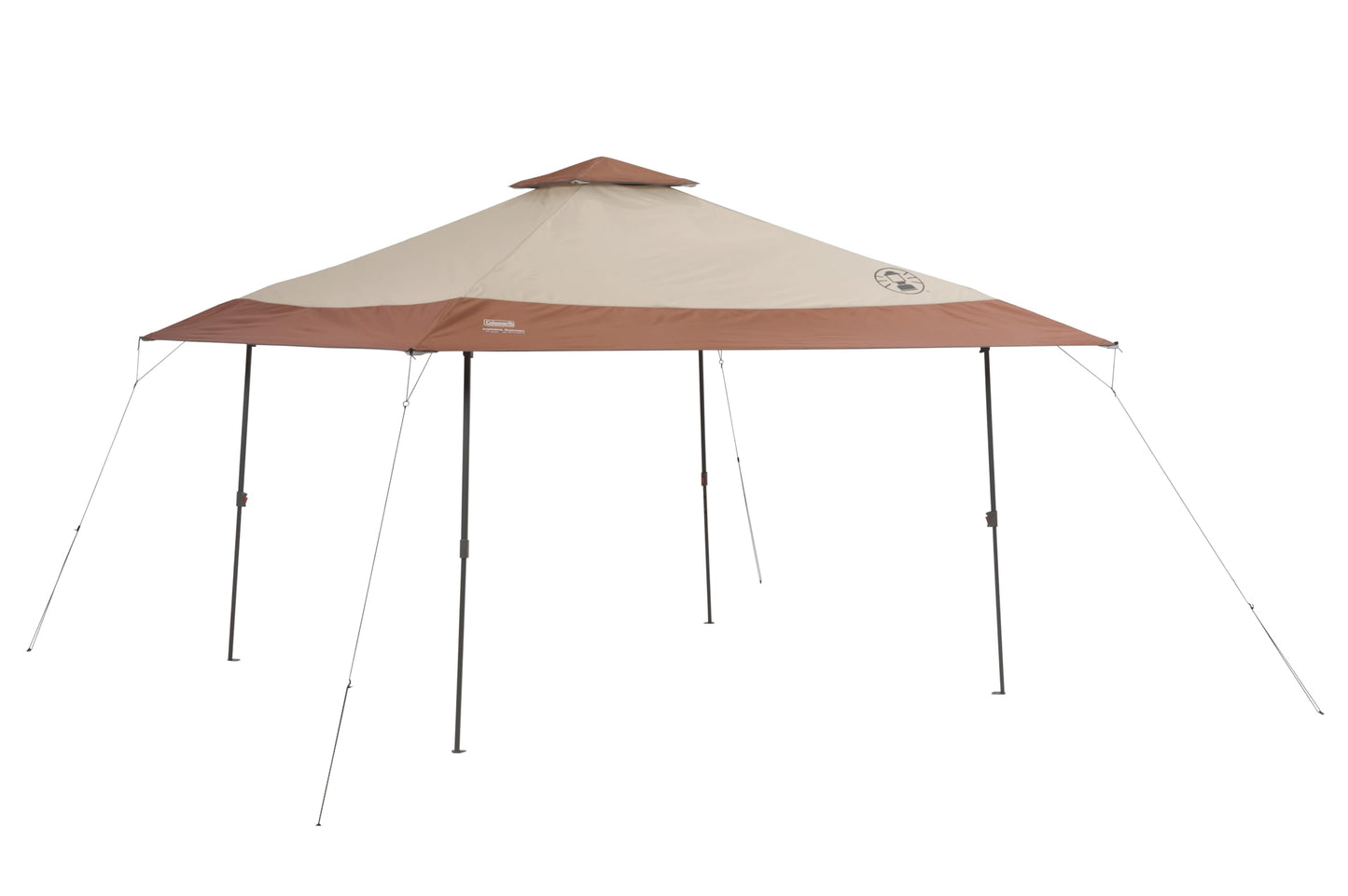 Coleman 13x13ft Instant Canopy Sun Shelter Portable Shade Tent Sets Up in 3 Minutes Vented Roof for Airflow Great for Campsite Backyard Tailgates Beach Festivals & More