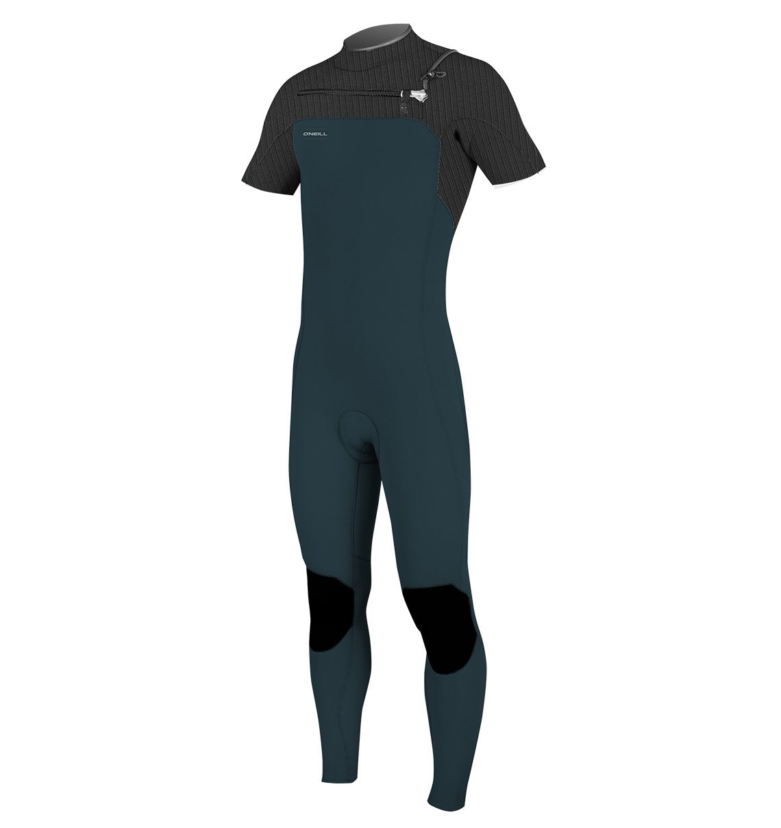 O'Neill Men's Hyperfreak 2mm Chest Zip Short Sleeve Full Wetsuit