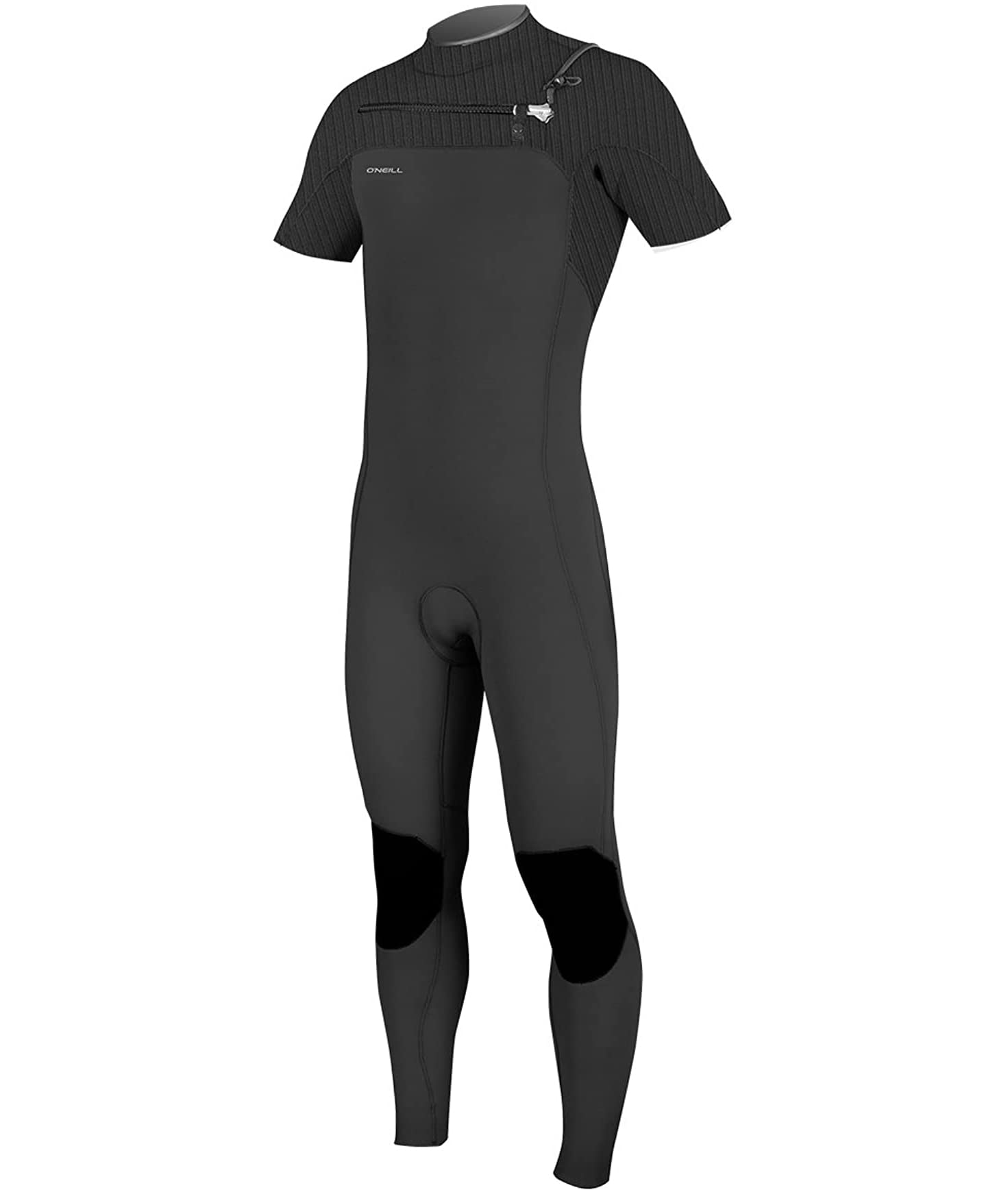 O'Neill Men's Hyperfreak 2mm Chest Zip Short Sleeve Full Wetsuit
