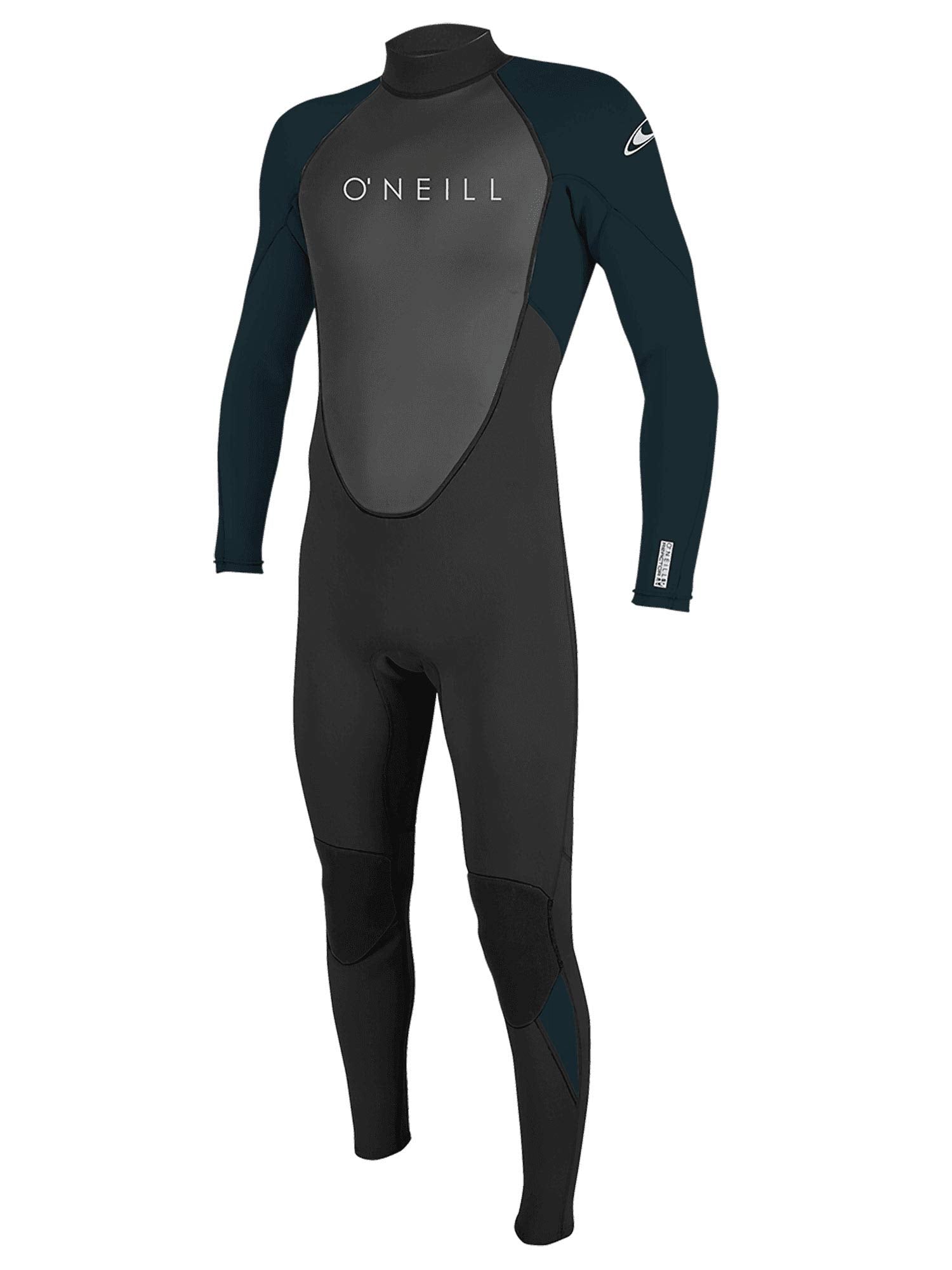 O'Neill Men's Reactor-2 3:2mm Back Zip Full Wetsuit, Lightweight Warmth and Flexibility for All Water Activities
