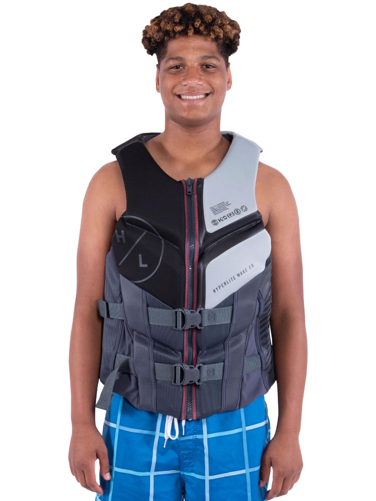 HyperLite Men's Elite Life Jacket - US Coast Guard Approved Level 70 Buoyancy Aid, Great for Any Water Sports Activity Including Boating, Paddle & Swimming