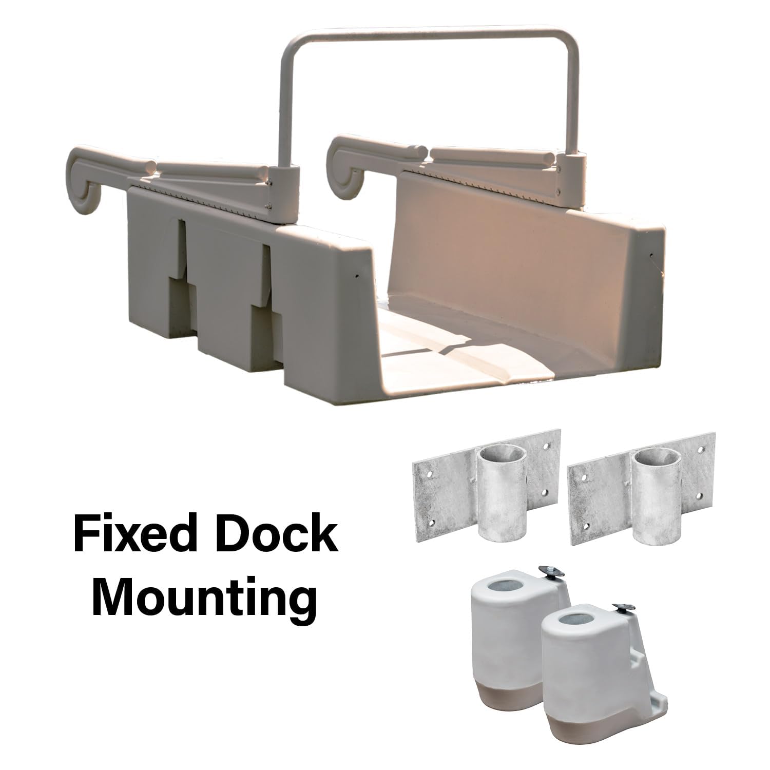 YAKport Personal Kayak Launch Station to Safely Launch Kayaks, Canoes, and Stand Up Paddle Boards, for Fixed and Low-Profile Floating Docks