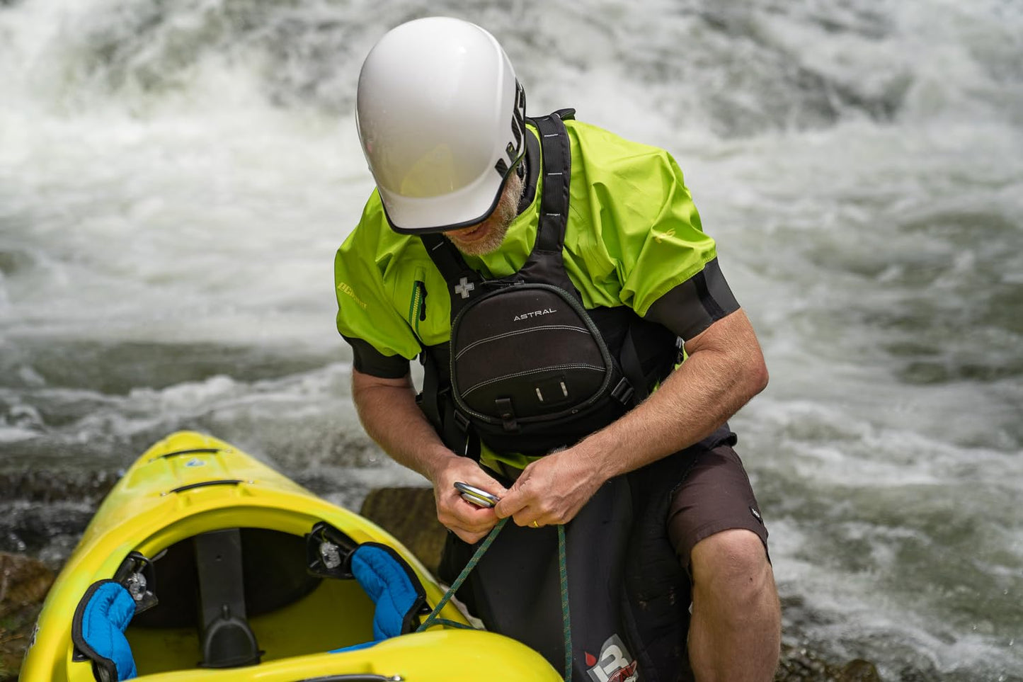 Astral GreenJacket Life Jacket - Comfortable USCG Type V PFD Adult Life Vest for Rescue, Sea, SUP, & Whitewater