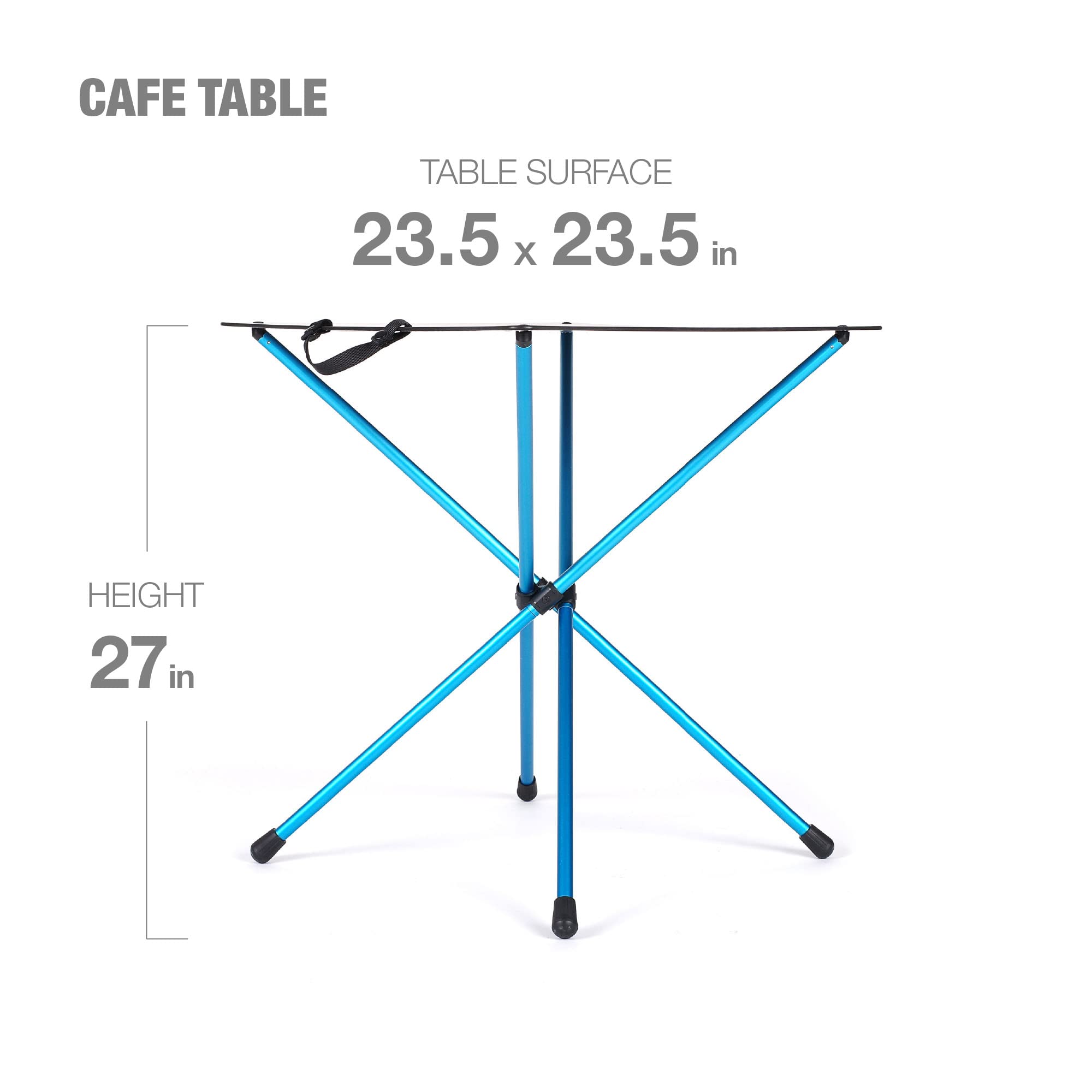 Helinox Café Table + Two Café Chairs