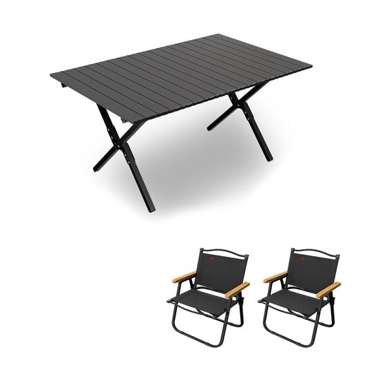 HBOOMOEM Ortable Picnic Table with Chairs，Folding Picnic Table and Bench Set，Lightweight and Easy to Carry, Suitable for Outdoor Camping, Garden Picnics, and Catering Cooking.