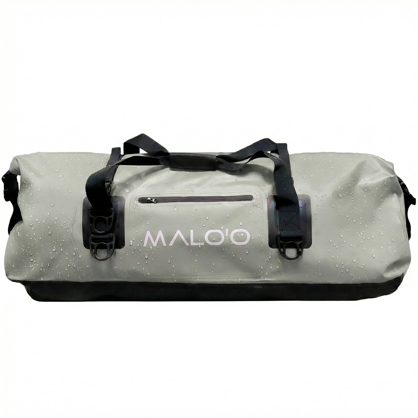 Malo’o Waterproof Dry Duffel, Heavy-Duty Roll Top Waterproof Gear Bag with Shoulder Straps & Molle Loops, Marine Duffel for Kayaking, Boating, Camping, Beach & Travel