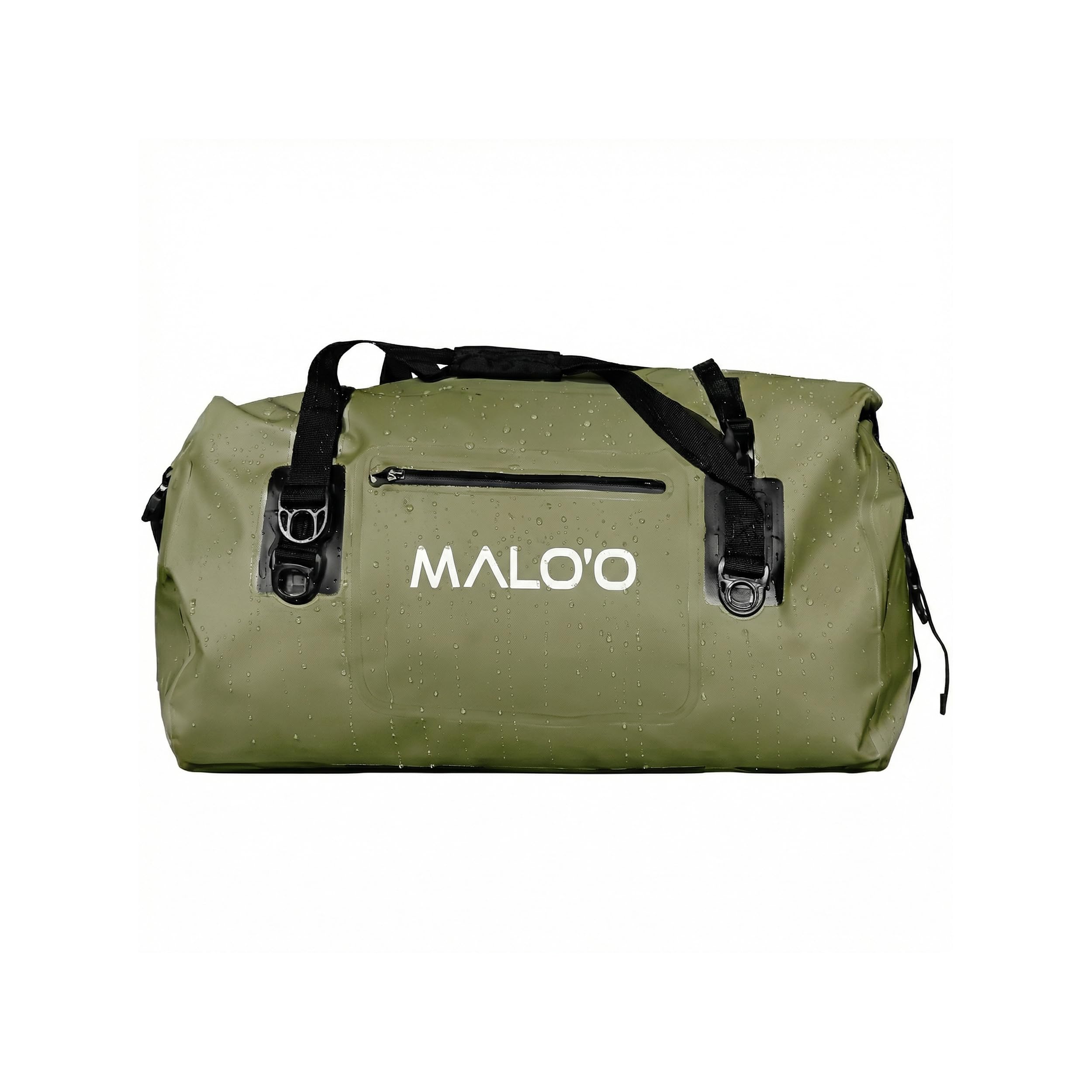 Malo’o Waterproof Dry Duffel, Heavy-Duty Roll Top Waterproof Gear Bag with Shoulder Straps & Molle Loops, Marine Duffel for Kayaking, Boating, Camping, Beach & Travel