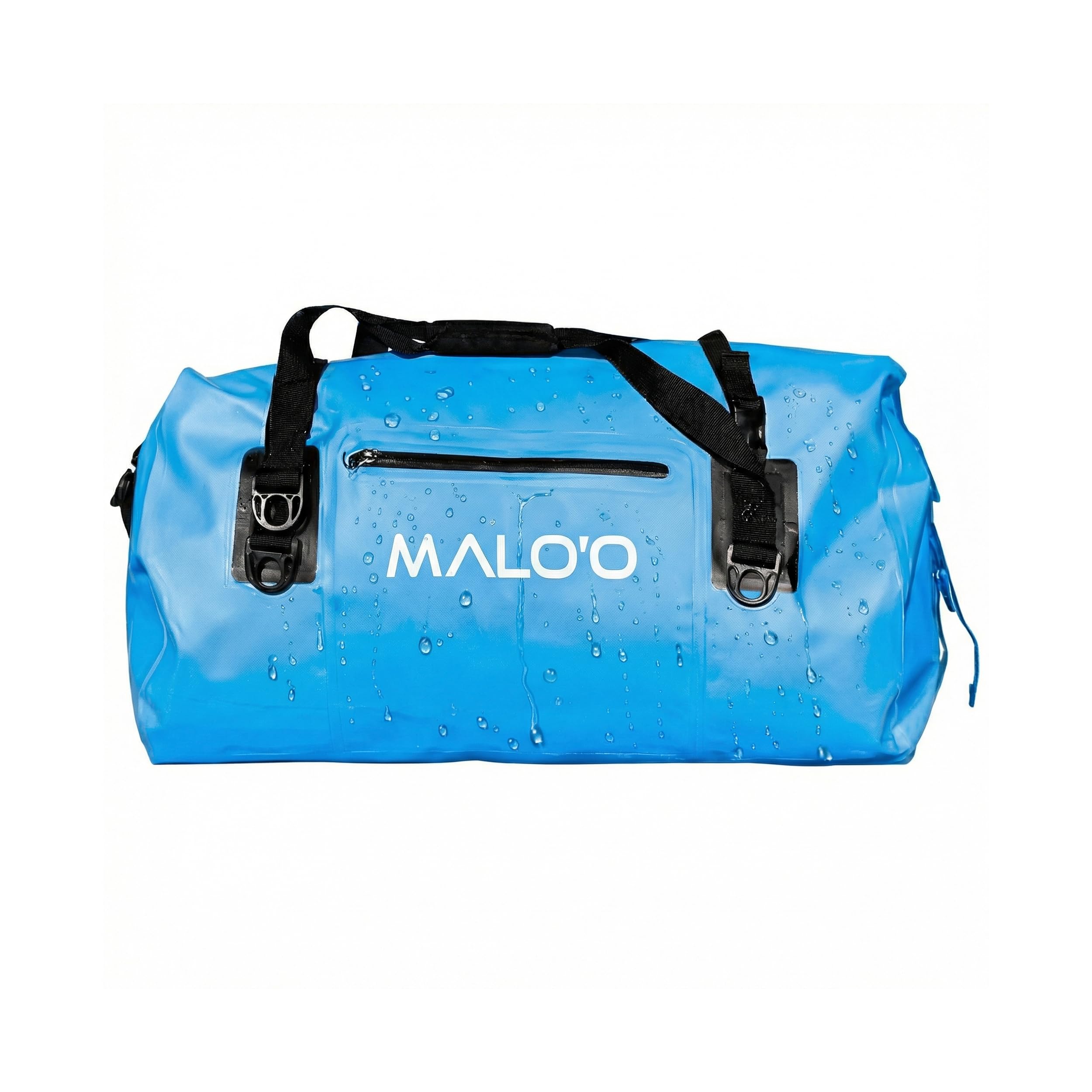 Malo’o Waterproof Dry Duffel, Heavy-Duty Roll Top Waterproof Gear Bag with Shoulder Straps & Molle Loops, Marine Duffel for Kayaking, Boating, Camping, Beach & Travel