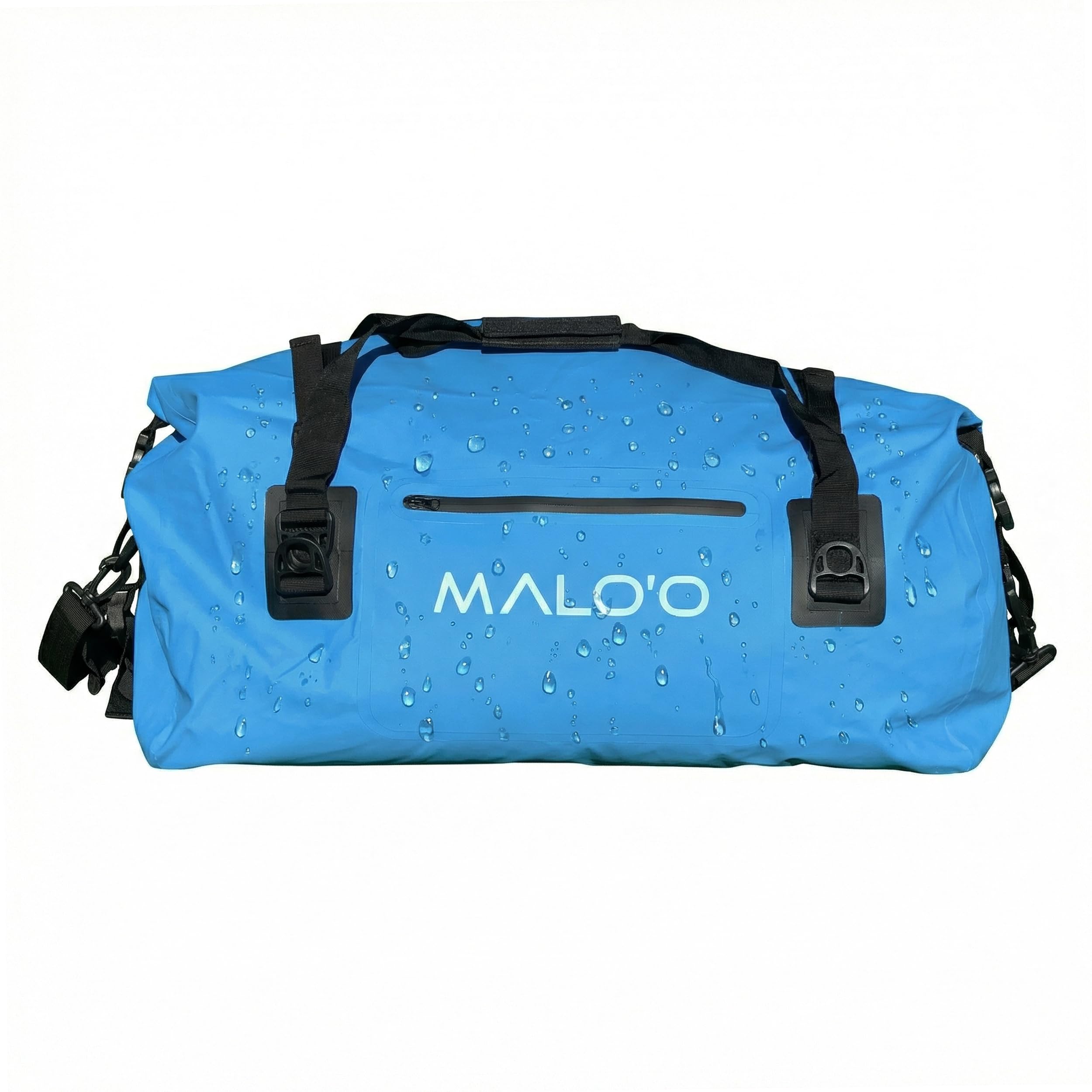 Malo’o Waterproof Dry Duffel, Heavy-Duty Roll Top Waterproof Gear Bag with Shoulder Straps & Molle Loops, Marine Duffel for Kayaking, Boating, Camping, Beach & Travel