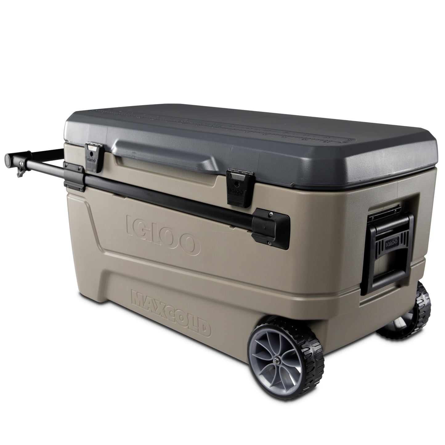 Igloo Maxcold Glide 110Qt Wheeled Cooler | Insulated Hard Shell Ice Chest