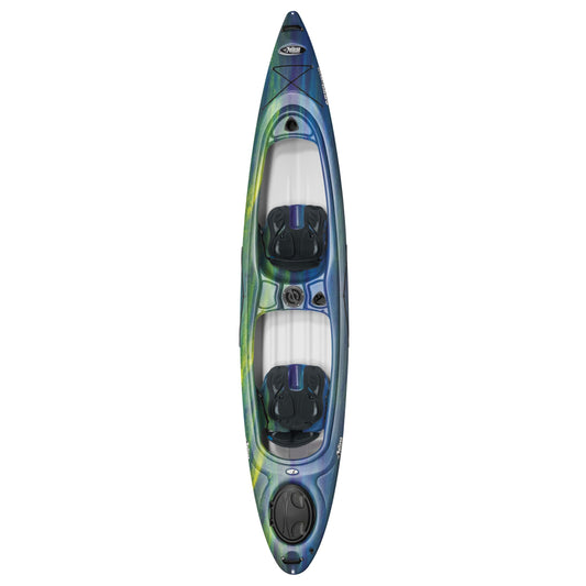 Pelican Argo 136XP - Sit in Tandem Kayak - Patented Ram-X™ Material - Lightweight Stable - 13 ft
