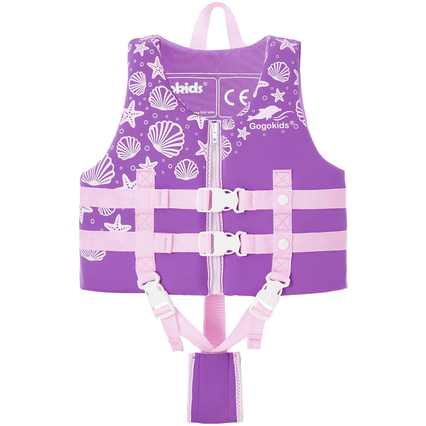 Gogokids Toddler Swim Vest, Kids Floaties – Boys & Girls Buoyancy Jacket for Pool & Beach, Fits 2-8 Years / 22-60 lbs