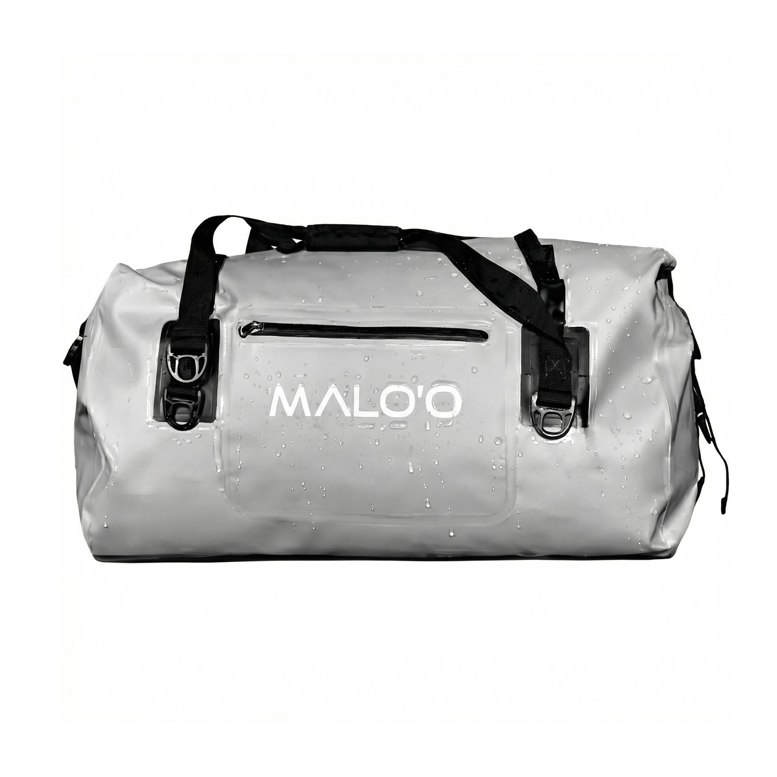 Malo’o Waterproof Dry Duffel, Heavy-Duty Roll Top Waterproof Gear Bag with Shoulder Straps & Molle Loops, Marine Duffel for Kayaking, Boating, Camping, Beach & Travel