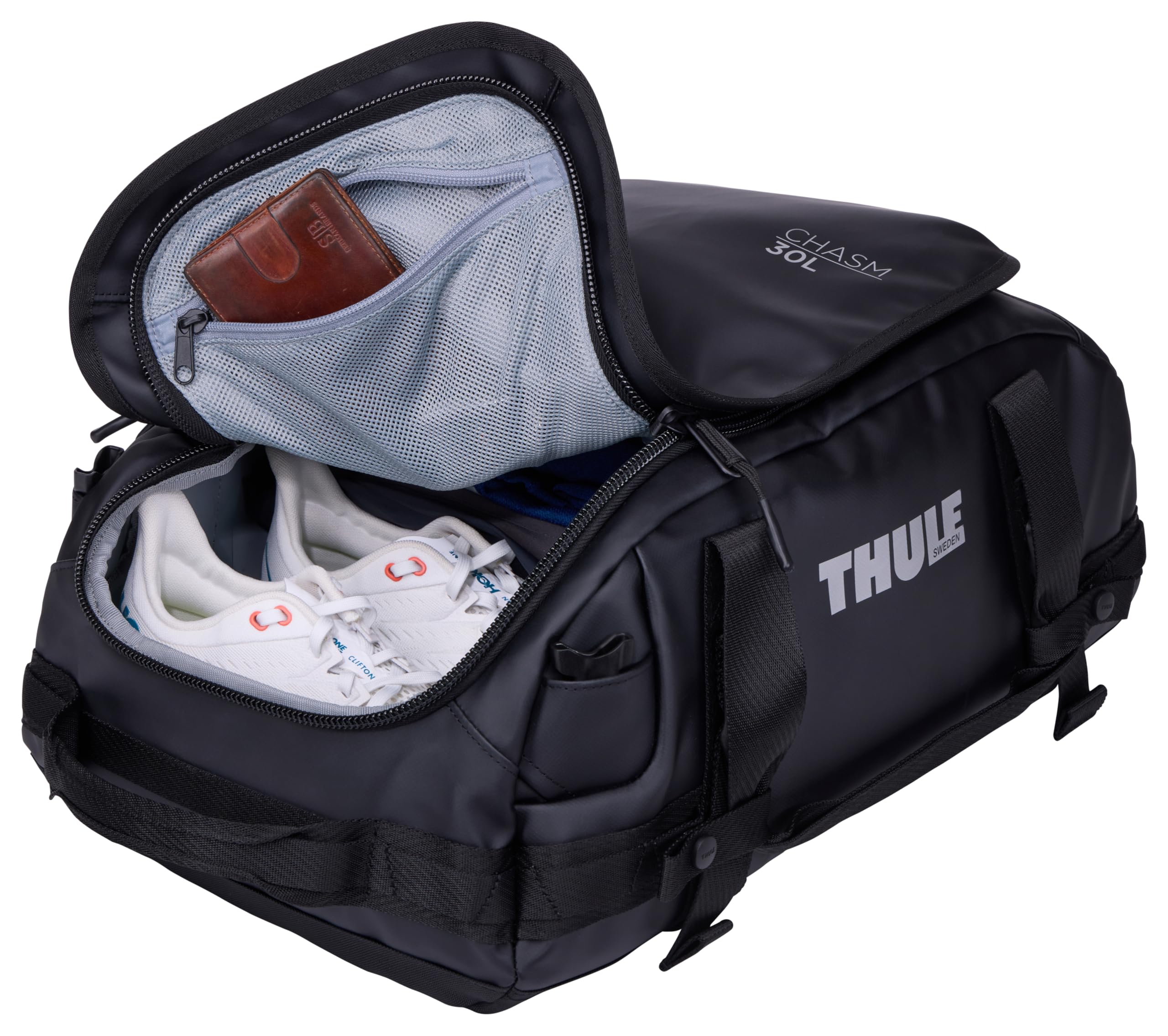 Thule Chasm Duffel bag, Weather-resistant materials, Easy packing, Converts to backpack, Internal pockets, Travel-ready
