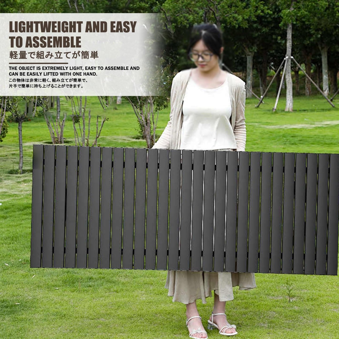 HBOOMOEM Ortable Picnic Table with Chairs，Folding Picnic Table and Bench Set，Lightweight and Easy to Carry, Suitable for Outdoor Camping, Garden Picnics, and Catering Cooking.