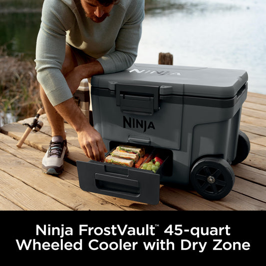 Ninja FrostVault 45QT Cooler with Wheels
