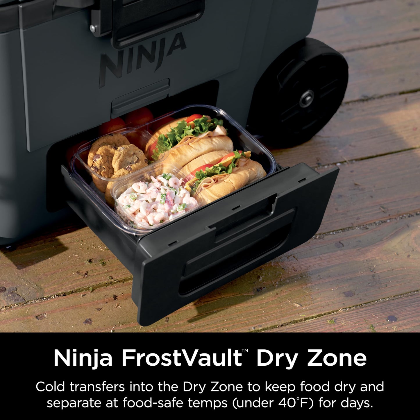 Ninja FrostVault 45QT Cooler with Wheels