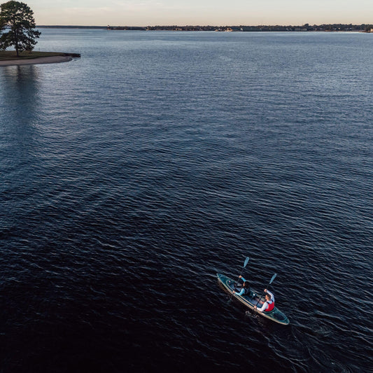 Pelican Argo 136XP - Sit in Tandem Kayak - Patented Ram-X™ Material - Lightweight Stable - 13 ft